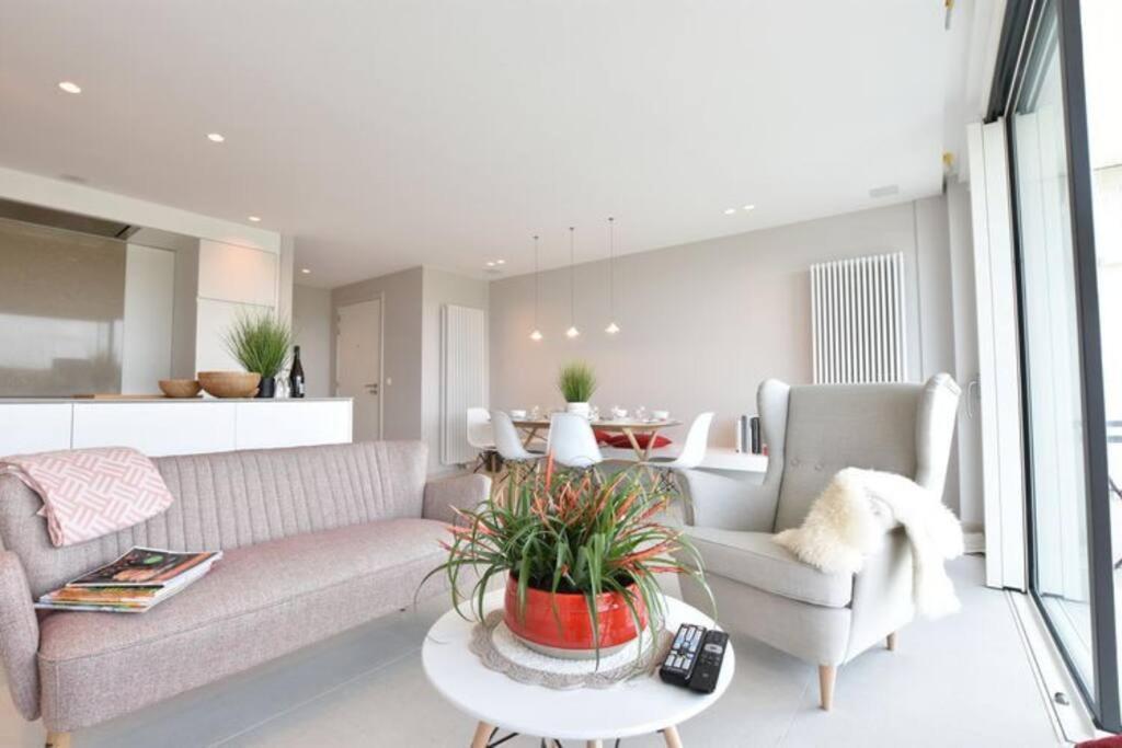 Luxe Apt In Centrum Bredene Overlooking The Dunes Kültér fotó