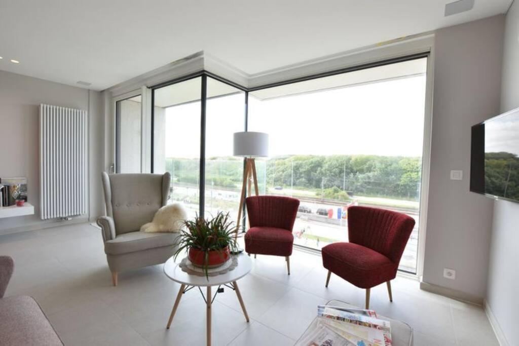Luxe Apt In Centrum Bredene Overlooking The Dunes Kültér fotó